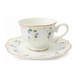 Xícara Avulsa 80ml para Café Royal Romantic em New Bone China
